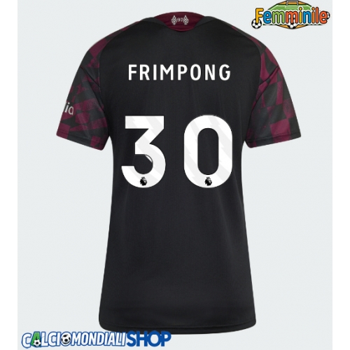 Maglie da calcio Liverpool Jeremie Frimpong #30 Terza Maglia Femminile 2026-27 Manica Corta
